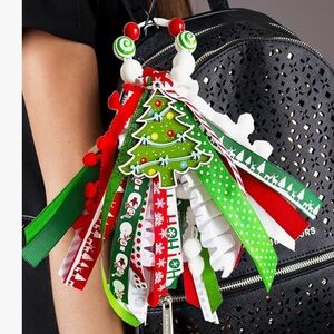 Christmas purse bag charm